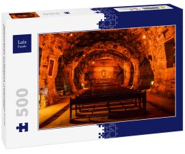 Lais Puzzle - Salzkathedrale von Zipaquira - Unterirdische Kirche, gebaut in einem Salzbergwerk in Kolumbien - 500 Teile