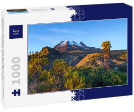 Lais Puzzle - Vulkan Tolima im Los Nevados National Park mit üppiger Vegetation frailejones (Espeletia), Kolumbien - 1.000 Teile