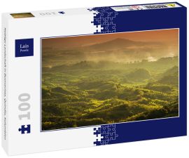 Lais Puzzle - Neblige Landschaft in Buenavista, Quindio, Kolumbien - 100 Teile