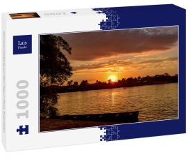 Lais Puzzle - Sonnenuntergang auf dem Papurí-Fluss, Kolumbien - 1.000 Teile