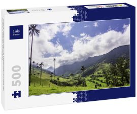 Lais Puzzle - Schöne Tageswanderung Landschaft von Valle del Cocora in Salento, Kolumbien - 500 Teile