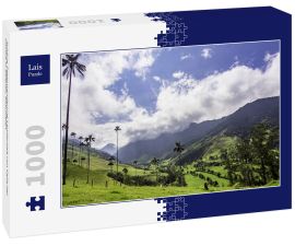 Lais Puzzle - Schöne Tageswanderung Landschaft von Valle del Cocora in Salento, Kolumbien - 1.000 Teile