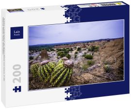 Lais Puzzle - Schöne Landschaft in der Roten Wüste von Cuzco, in der Tatacoa-Wüste, Huila, Kolumbien - 200 Teile