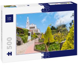 Lais Puzzle - Kolumbien Bogota Aufstieg zum Heiligtum von Monserrate Panoramablick mit Gärten - 500 Teile