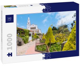 Lais Puzzle - Kolumbien Bogota Aufstieg zum Heiligtum von Monserrate Panoramablick mit Gärten - 1.000 Teile