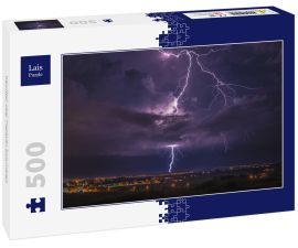 Lais Puzzle - Gewitter über Popayán Kolumbien - 500 Teile