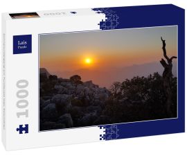 Lais Puzzle - Sonnenuntergang am Tundavala Gap, Kolumbien - 1.000 Teile