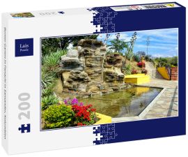 Lais Puzzle - Bunter Garten in Panachi in Santander, Kolumbien - 200 Teile
