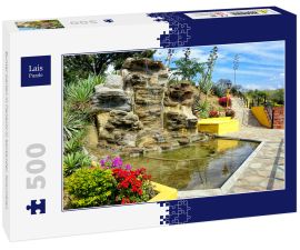 Lais Puzzle - Bunter Garten in Panachi in Santander, Kolumbien - 500 Teile