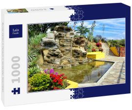 Lais Puzzle - Bunter Garten in Panachi in Santander, Kolumbien - 1.000 Teile