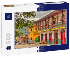 Lais Puzzle - Jardin, malerische Stadt in Antioquia, Kolumbien - 500 Teile