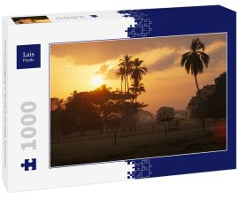 Lais Puzzle - Sonnenuntergang in Montería Córdoba, Kolumbien - 1.000 Teile