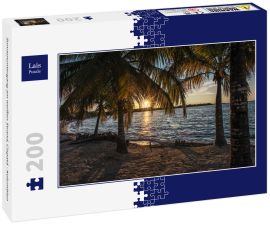 Lais Puzzle - Sonnenuntergang am weißen Strand, Cispatá - Kolumbien - 200 Teile
