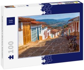 Lais Puzzle - Straßenansicht in Barichara, Kolumbien - 100 Teile