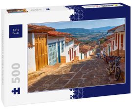 Lais Puzzle - Straßenansicht in Barichara, Kolumbien - 500 Teile