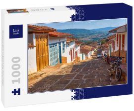 Lais Puzzle - Straßenansicht in Barichara, Kolumbien - 1.000 Teile