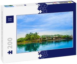 Lais Puzzle - Dorf El Valle neben der Bahia Solano in der Region Choco, Kolumbien - 200 Teile