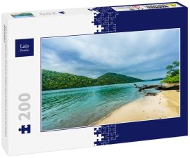 Lais Puzzle - Blick auf tropischen Strand im Nationalpark Natural Utria bei Nuqui, Kolumbien - 200 Teile