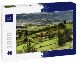 Lais Puzzle - Dorf in den Bergen von Paipa, Boyacá, Kolumbien - 1.000 Teile