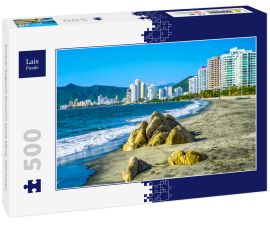Lais Puzzle - Schöner Salguero Strand in Santa Marta, Kolumbien - 500 Teile