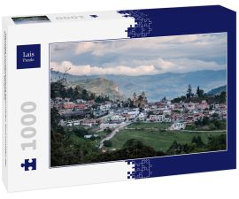 Lais Puzzle - Machetá Cundinamarca Kolumbien, Dorf inmitten der kolumbianischen Bergkette. - 1.000 Teile
