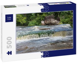 Lais Puzzle - Felsen im Orinoco-Fluss El Tuparro Park Kolumbien - 500 Teile