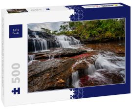 Lais Puzzle - Der Regenbogenfluss oder Fünf-Farben-Fluss ist in Kolumbien einer der schönsten Naturorte, er heißt Crystal Canyon - 500 Teile