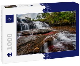 Lais Puzzle - Der Regenbogenfluss oder Fünf-Farben-Fluss ist in Kolumbien einer der schönsten Naturorte, er heißt Crystal Canyon - 1.000 Teile