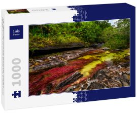 Lais Puzzle - Der Regenbogen-Fluss oder Fünf-Farben-Fluss ist in Kolumbien einer der schönsten Naturorte, er heißt Crystal Canyon - 1.000 Teile