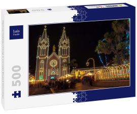 Lais Puzzle - Weihnachtsbeleuchtung in Corrales Boyacá Kolumbien - 500 Teile