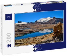 Lais Puzzle - Cocuy-Gebirgskette mit Schnee und See in Kolumbien - 200 Teile