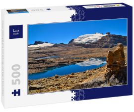 Lais Puzzle - Cocuy-Gebirgskette mit Schnee und See in Kolumbien - 500 Teile