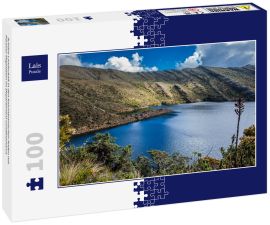 Lais Puzzle - Schöne Landschaft in den kolumbianischen Anden mit Paramo-Vegetation im Departement Cundinamarca - 100 Teile