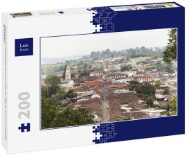 Lais Puzzle - Szenerie des Aussichtspunktes von Salento "Alto de la Cruz" in Quindio, Kolumbien - 200 Teile