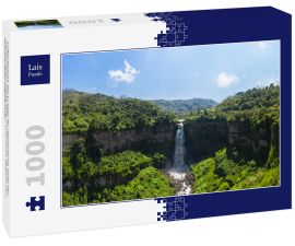 Lais Puzzle - Luftaufnahme des El Salto de Tequendama, einer der imposantesten Wasserfälle in Kolumbien, gespeist vom verschmutzten Bogotá-Fluss - 1.000 Teile