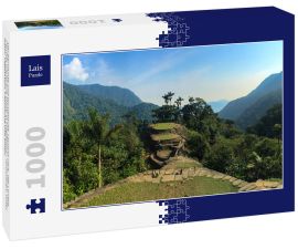 Lais Puzzle - Der berühmte und touristische Tayrona Park, die Ciudad Perdida (Verlorene Stadt) in Magdalena / Kolumbien, voller Natur, Vegetation, Geschichte und Kultur - 1.000 Teile