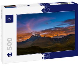 Lais Puzzle - Sonnenaufgang in den Bergen des Vulkans Tolima, Kolumbien - 500 Teile