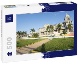 Lais Puzzle - Quibdó, Chocó, Kolumbien. 6. März 2019: Fassade der Kathedrale San Francisco de Asis - 500 Teile