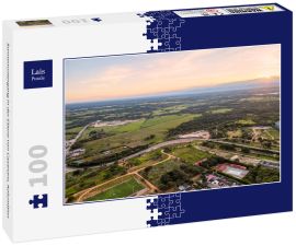 Lais Puzzle - Sonnenuntergang in der Ebene von Casanare, Kolumbien - 100 Teile