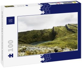 Lais Puzzle - Ein See in einem Berg in einem Paramo, Kolumbien - 100 Teile