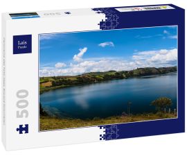 Lais Puzzle - Panorama des Tota-Sees, Boyacá Kolumbien - 500 Teile