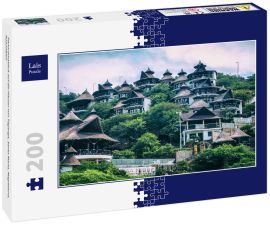 Lais Puzzle - Panoramablick auf die Häuser von Taganga, Santa Marta, Magdalena, Kolumbien - 200 Teile