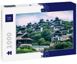 Lais Puzzle - Panoramablick auf die Häuser von Taganga, Santa Marta, Magdalena, Kolumbien - 1.000 Teile