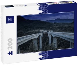 Lais Puzzle - Mulatos Tunel und Viadukt des Flusses Cauca. Antioquia, Kolumbien - 200 Teile