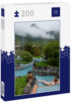 Lais Puzzle - Junge Frau im Thermalbad Ecuador - 200 Teile