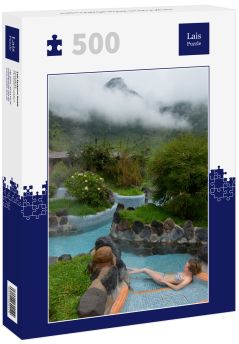 Lais Puzzle - Junge Frau im Thermalbad Ecuador - 500 Teile