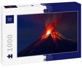 Lais Puzzle - Vulkan Tungurahua mit blauem Himmel, Ecuador - 1.000 Teile