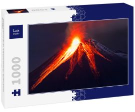 Lais Puzzle - Nahaufnahme eines Vulkanausbruchs (Tungurahua), Ecuador - 1.000 Teile