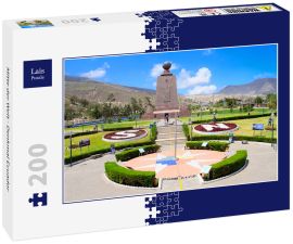 Lais Puzzle - Mitte der Welt - Denkmal Ecuador - 200 Teile
