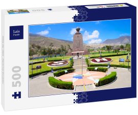 Lais Puzzle - Mitte der Welt - Denkmal Ecuador - 500 Teile